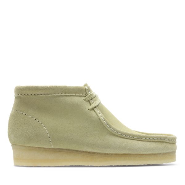 Clarks Womens Wallabee Boot Ankle Boots Maple Suede | CA-1294087